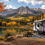 Autumn Lakeside RV Mountain Retreat